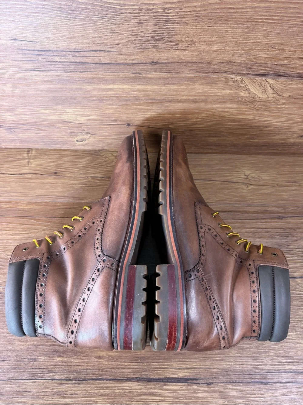 Johnston & Murphy brown leather